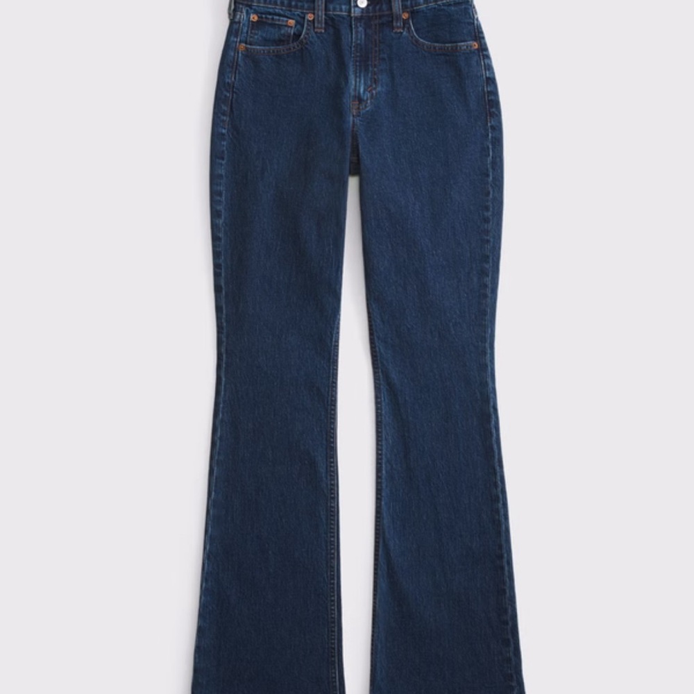 Abercrombie & Fitch Dark Blue Flare Jeans